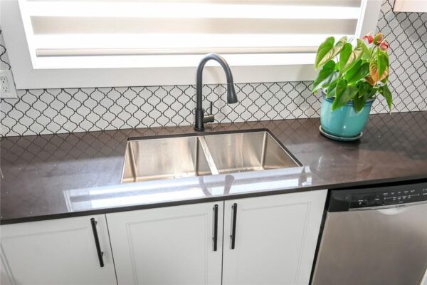 kitchen cabinets with countertops