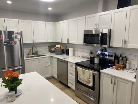 kitchen cabinets with island