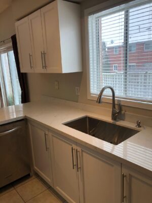 kitchen design with countertops and custom cabinets