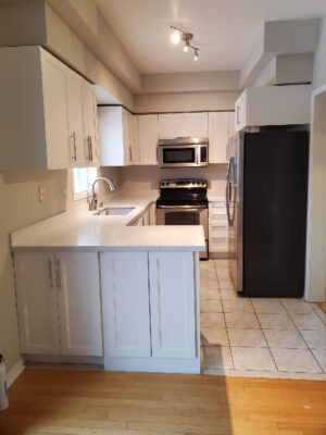 kitchen renovation with efficient storage